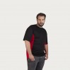 T-shirt unisexe fonctionnel grandes tailles Hommes et Femmes - BR/black-red (3580_L1_Y_S_.jpg)