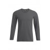 T-shirt slim manches longues Hommes - WG/light grey (4081_G1_G_A_.jpg)