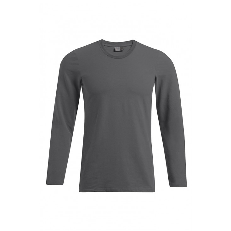 Slim Fit Longsleeve Plus Size Men - WG/light grey (4081_G1_G_A_.jpg)