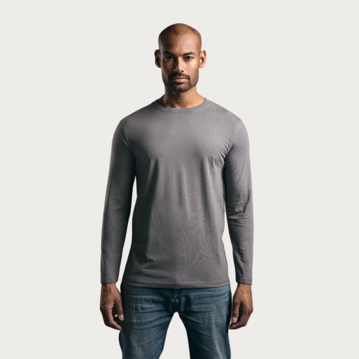 EXCD T-shirt manches longues Hommes - SG/steel gray (4097_E1_X_L_.jpg)