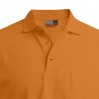 Heavy Polo shirt pocket Men - OP/orange (4100_G4_H_B_.jpg)