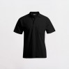 Heavy Polo shirt pocket Plus Size Men  - 9D/black (4100_L1_G_K_.jpg)