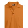 Heavy Polo shirt pocket Plus Size Men  - OP/orange (4100_G4_H_B_.jpg)