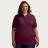 Interlock Polo shirt Plus Size Women - BY/burgundy (4250_L1_F_M_.jpg)