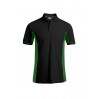 Funktions Kontrast Poloshirt Männer - BK/black-kelly green (4520_G1_I_J_.jpg)