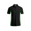 Polo fonctionnel Hommes - BK/black-kelly green (4520_G1_I_J_.jpg)