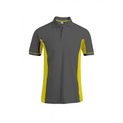 Function Polo shirt Plus Size Men - XW/graphite-s.yellow (4520_G1_H_AE.jpg)