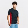 Polo fonctionnel Hommes - BR/black-red (4520_E1_Y_S_.jpg)