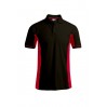 Funktions Kontrast Poloshirt Männer - BR/black-red (4520_G1_Y_S_.jpg)
