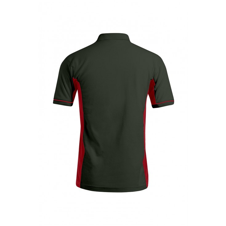 Function Polo shirt Men Sale - DF/h.green-red (4520_G3_Y_UE.jpg)