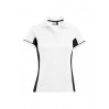 Funktions Kontrast Poloshirt Frauen - WB/white-black (4525_G1_Y_B_.jpg)