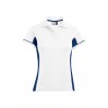 Polo fonctionnel grandes tailles Femmes - WO/white-indigo (4525_G1_I_A_.jpg)