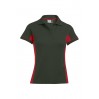 Funktions Kontrast Poloshirt Plus Size Frauen Sale - DF/h.green-red (4525_G1_Y_UE.jpg)