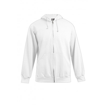 Cotton Zip Hoody Jacket Plus Size Men - 00/white (5080_G1_A_A_.jpg)
