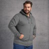 Cotton Zip Hoody Jacket Plus Size Men - WG/light grey (5080_L1_G_A_.jpg)