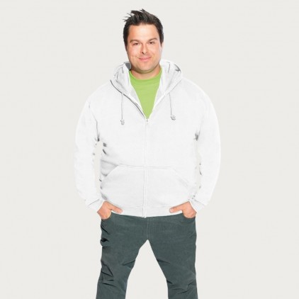 Baumwoll Zip Hoodie Jacke Plus Size Männer Sale - 00/white (5080_L1_A_A_.jpg)