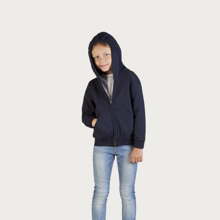 Zip Hoodie Jacke 80-20 Kinder - 54/navy (518_E1_D_F_.jpg)