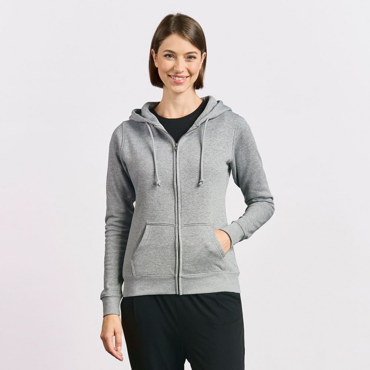 Zip Hoodie Jacke 80-20 Frauen - 03/sports grey (5181_E1_G_E_.jpg)