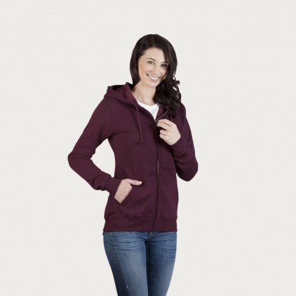 Zip Hoody Jacket 80-20 Women Sale  - BY/burgundy (5181_E1_F_M_.jpg)