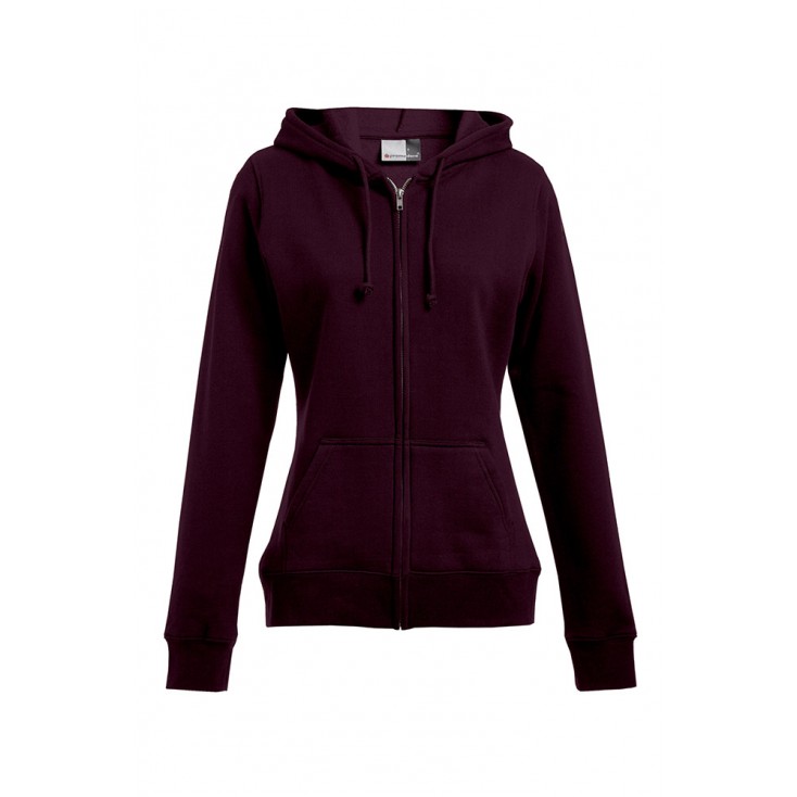 Veste sweat capuche zippée 80-20 grande taille Femmes promotion - BY/burgundy (5181_G1_F_M_.jpg)