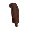 Veste sweat capuche zippée col haut Hommes promotion - CH/chocolate (5300_G2_F_X_.jpg)