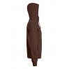 Veste sweat capuche zippée col haut Hommes promotion - CH/chocolate (5300_G5_F_X_.jpg)