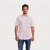 Chemise Oxford Manches Courtes Hommes  - RO/rosa (6900_E1_E_F_.jpg)