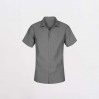 Chemise Oxford Manches Courtes grandes tailles Hommes  - CA/charcoal (6900_L1_G_L_.jpg)