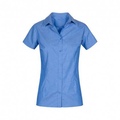 Chemise Oxford Manches Courtes Femmes - SY/sky (6905_G1_D_H_.jpg)