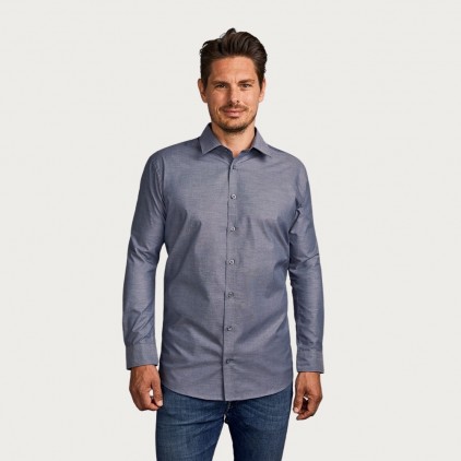 Chemise Oxford Manches Longues Hommes - CA/charcoal (6910_E1_G_L_.jpg)