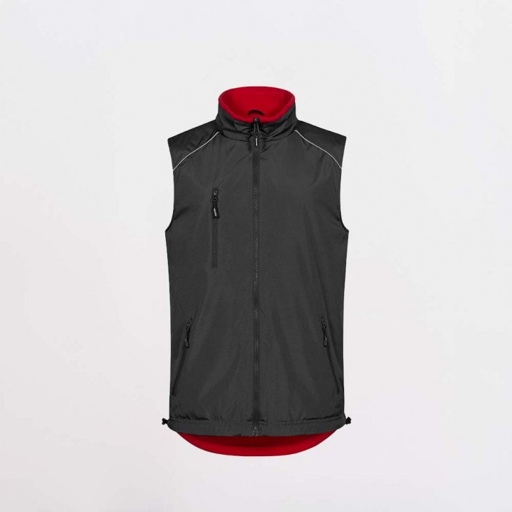 Reversible Gilet C+ Plus Size Men - SR/steel-gray-red (7200_L1_X_M_.jpg)