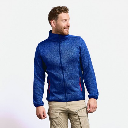 Knit Jacket Workwear Men - HV/heather royal (7700_E1_X_X_.jpg)