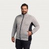 Strick Jacke Workwear Plus Size Männer - HY/heather grey (7700_L1_G_Z_.jpg)