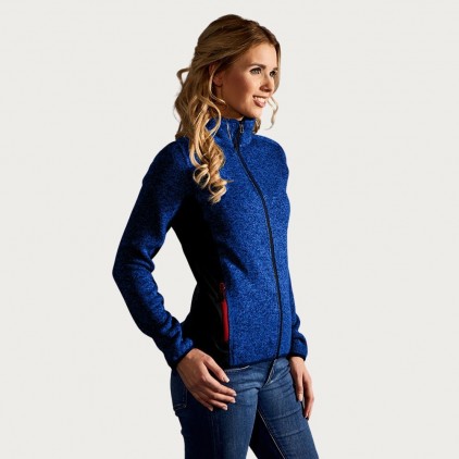 Strick Jacke Workwear Damen - HV/heather royal (7705_E1_X_X_.jpg)