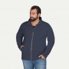 Knit fleece Jacket C+ Plus Size Men - HB/heather blue (7720_L1_G_UE.jpg)
