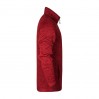 Knit fleece Jacket C+ Plus Size Men - H3/heather red (7720_G2_Q_K_.jpg)