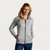 Knit fleece Jacket C+ Women - HY/heather grey (7725_E1_G_Z_.jpg)