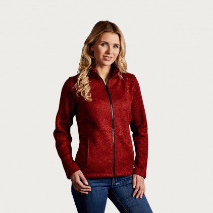 Strick-Fleece Jacke C+ Frauen