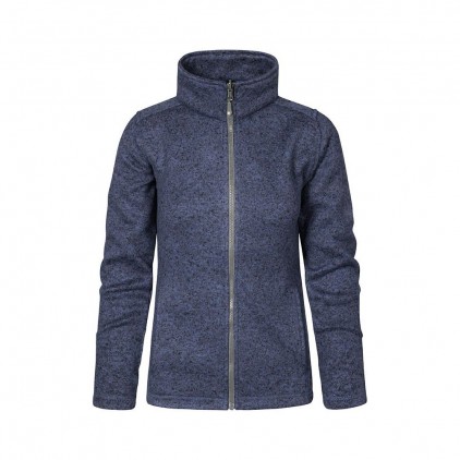 Knit fleece Jacket C+ Plus Size Women - HB/heather blue (7725_G1_G_UE.jpg)