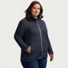 Knit fleece Jacket C+ Plus Size Women - HB/heather blue (7725_L1_G_UE.jpg)