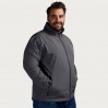 Softshell Jacket C+ Plus Size Men - SG/steel gray (7820_L1_X_L_.jpg)