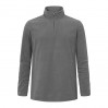 Sweatshirt col camionneur en polaire recyclée Hommes - SG/steel gray (7921_G1_X_L_.jpg)