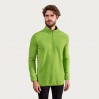 Recycled Fleece Troyer Sweatshirt Männer - LG/lime green (7921_E1_C___.jpg)