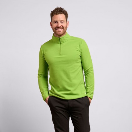 Sweatshirt col camionneur en polaire recyclée Hommes