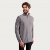 Sweatshirt col camionneur en polaire recyclée Hommes - SG/steel gray (7921_E1_X_L_.jpg)