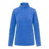 Recycled Fleece Troyer Sweatshirt Frauen - AZ/azure blue (7925_G1_A_Z_.jpg)
