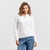 Recycled Fleece Troyer Sweatshirt Frauen - 00/white (7925_E1_A_A_.jpg)