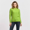 Sweatshirt col camionneur en polaire recyclée Femmes - LG/lime green (7925_E1_C___.jpg)