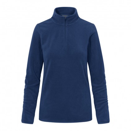 Recycled Fleece Troyer Sweatshirt Plus Size Frauen - FN/french navy (7925_G1_D_J_.jpg)