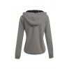 Doppel-Fleece Hoodie Jacke Plus Size Frauen Sale - L9/light grey-black (7981_G3_G_W_.jpg)